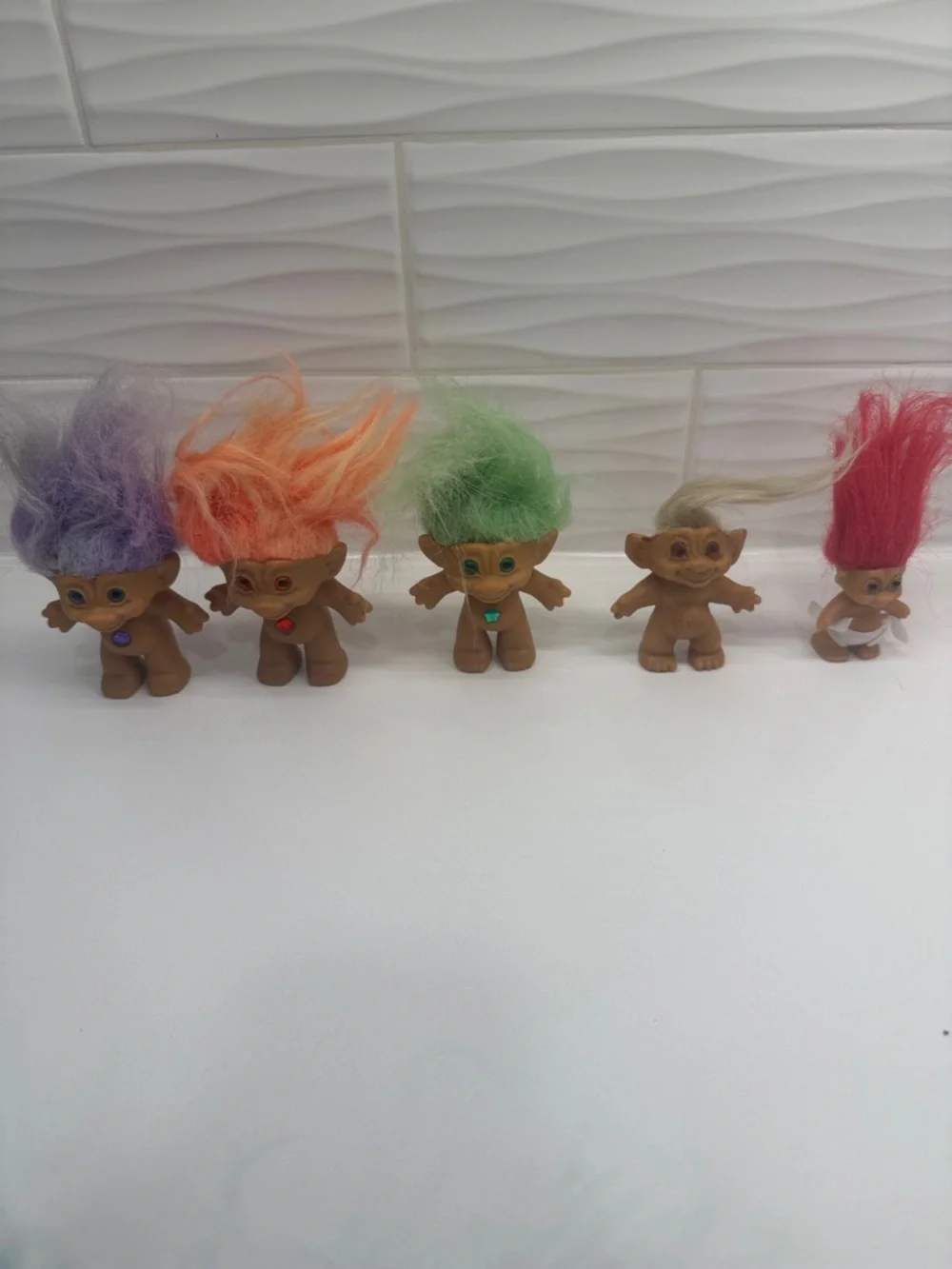 Vintage Troll Doll Collection – 13 Colorful Trolls Retro Collectibles